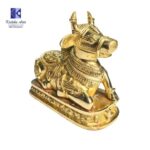 Brass Nandi Idol Super Fine Quality 8 Inch