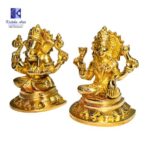 "Laxmi Ganesh" Idol Statue 5.5 Inch - Image 3