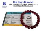 Red Onyx Quartz Bracelet - Image 3