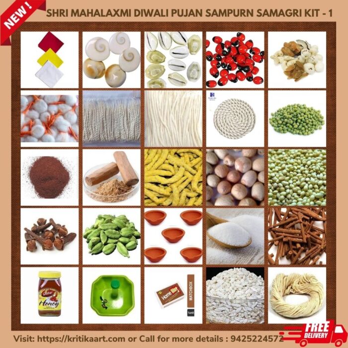 Diwali Mahalxmi Poojan Samagri Special Kits - Image 2