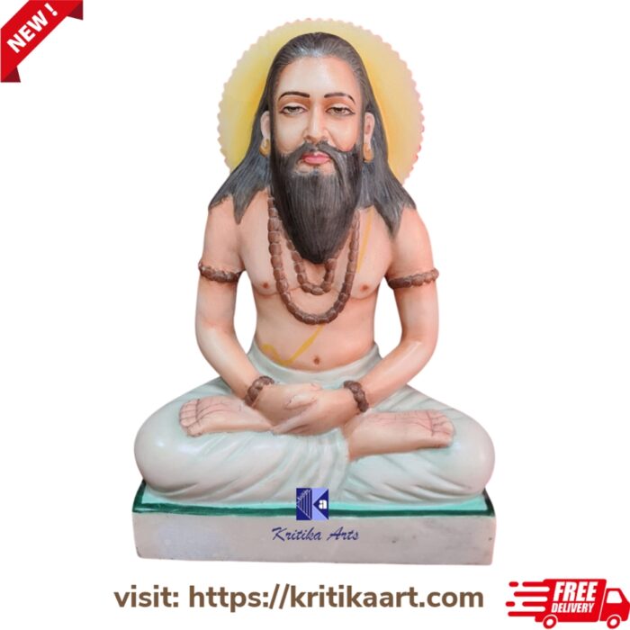 Guru Ghasidas Marble Statue 12 inch Size - Image 1