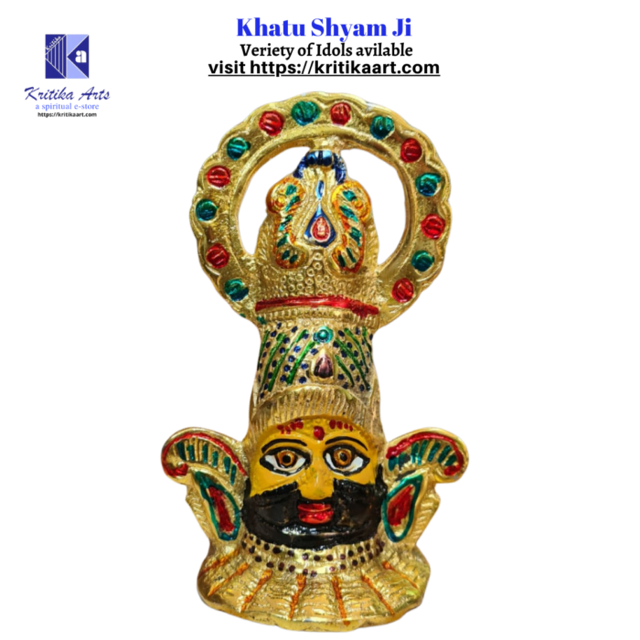 "Baba Khatu Shyam ji Metal statue - Image 1